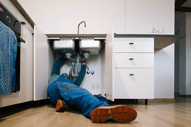 Professional Pipe Repair technician working in Rice, TX
